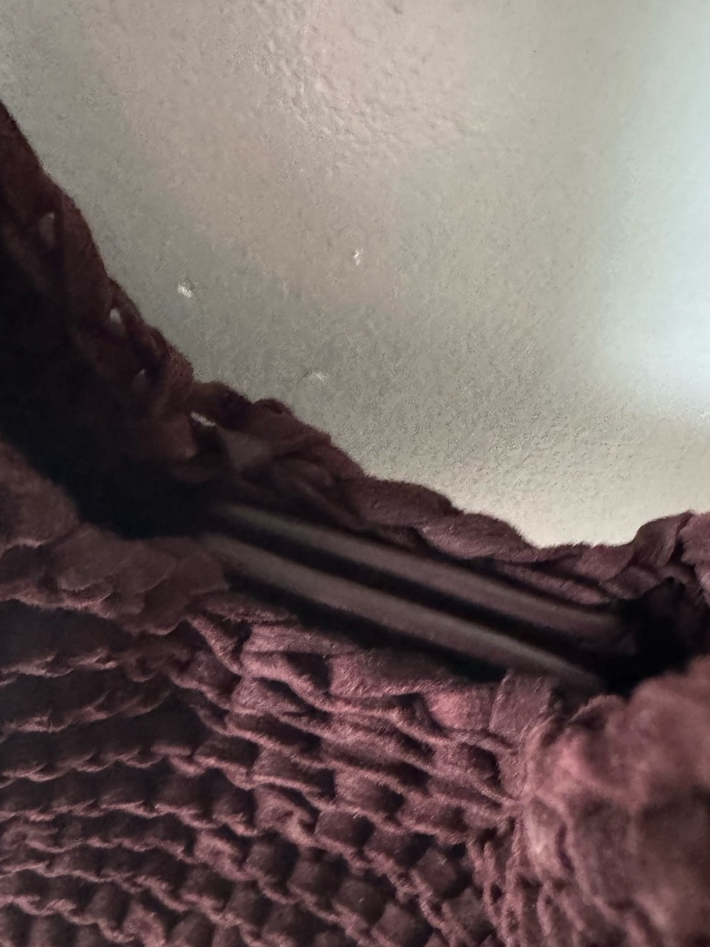 Massimo Dutti. Braided REAL suede leather. Mini bag! - Picture 3 of 3